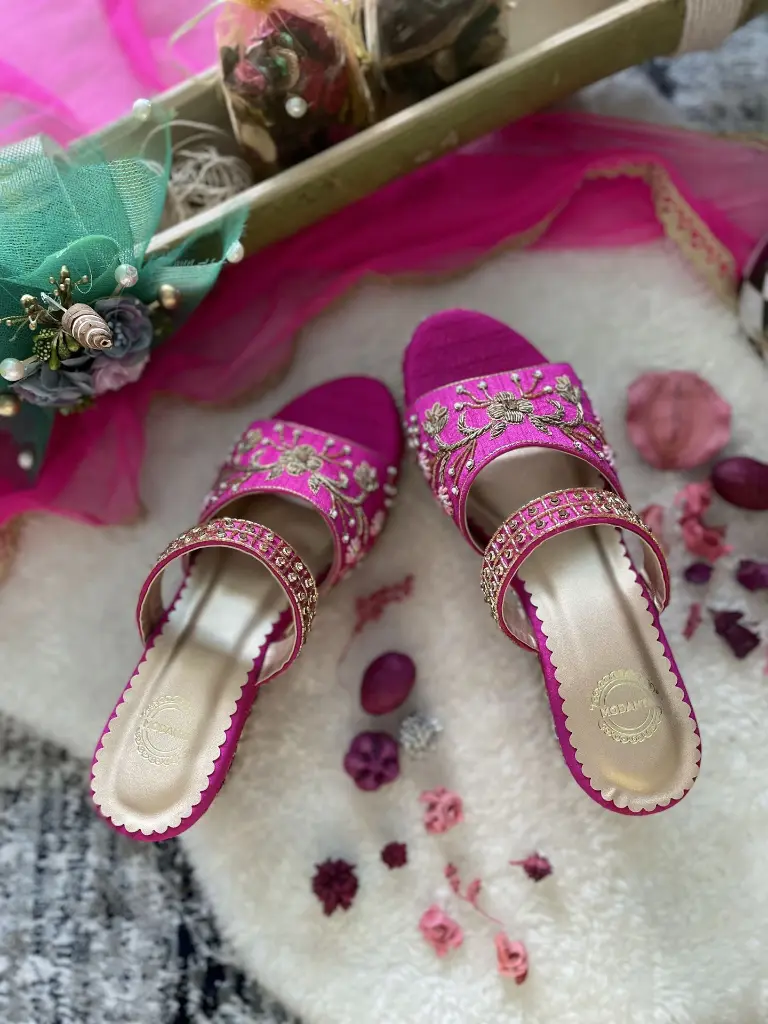 Fuchsia Pink Wedges_Top.webp