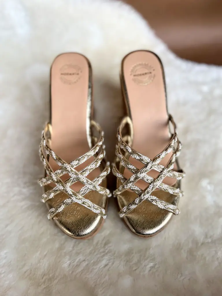 Gold Lace Wedges_Front.webp
