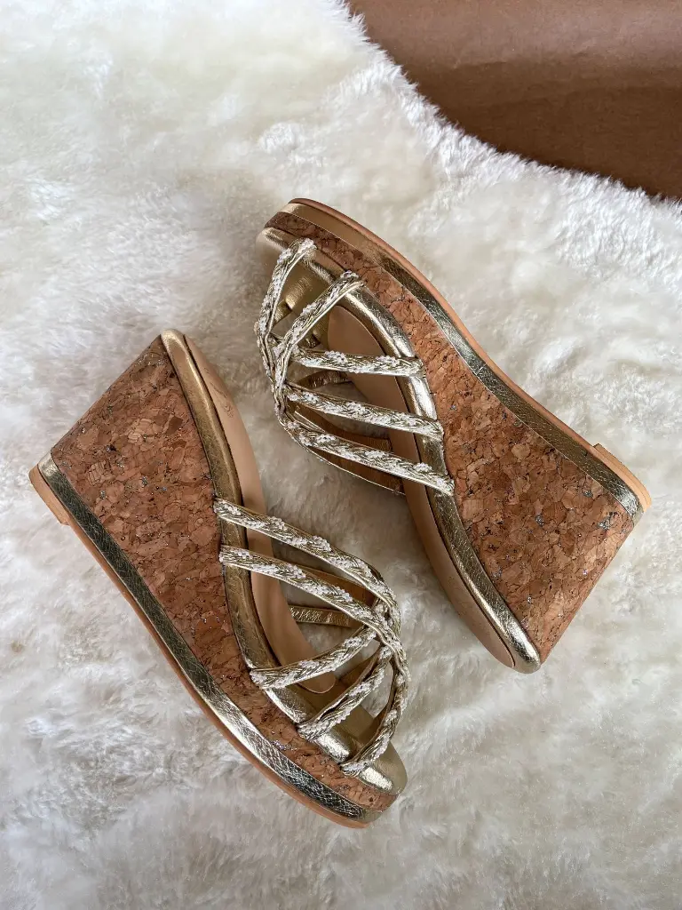 Gold Lace Wedges_Side.webp