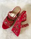 Red Embroidered Wedges_Side.webp