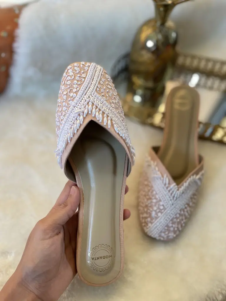 Peach Pearl Mules_Top.webp