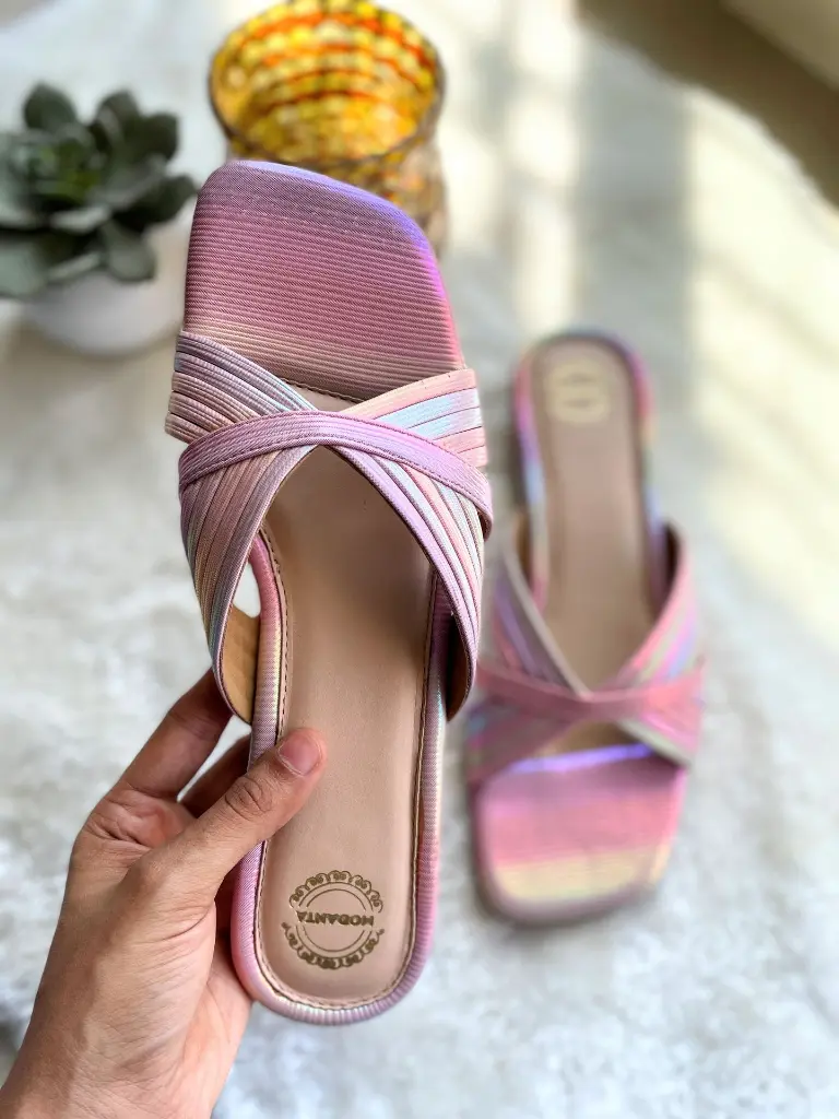 Rainbow Criss Cross Flats_Front.webp