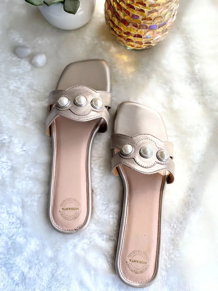 Gold Pearl Flats_Top.webp