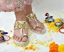 Gota Kolhapuri Wedges