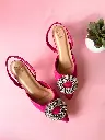 Hot Pink Pumps