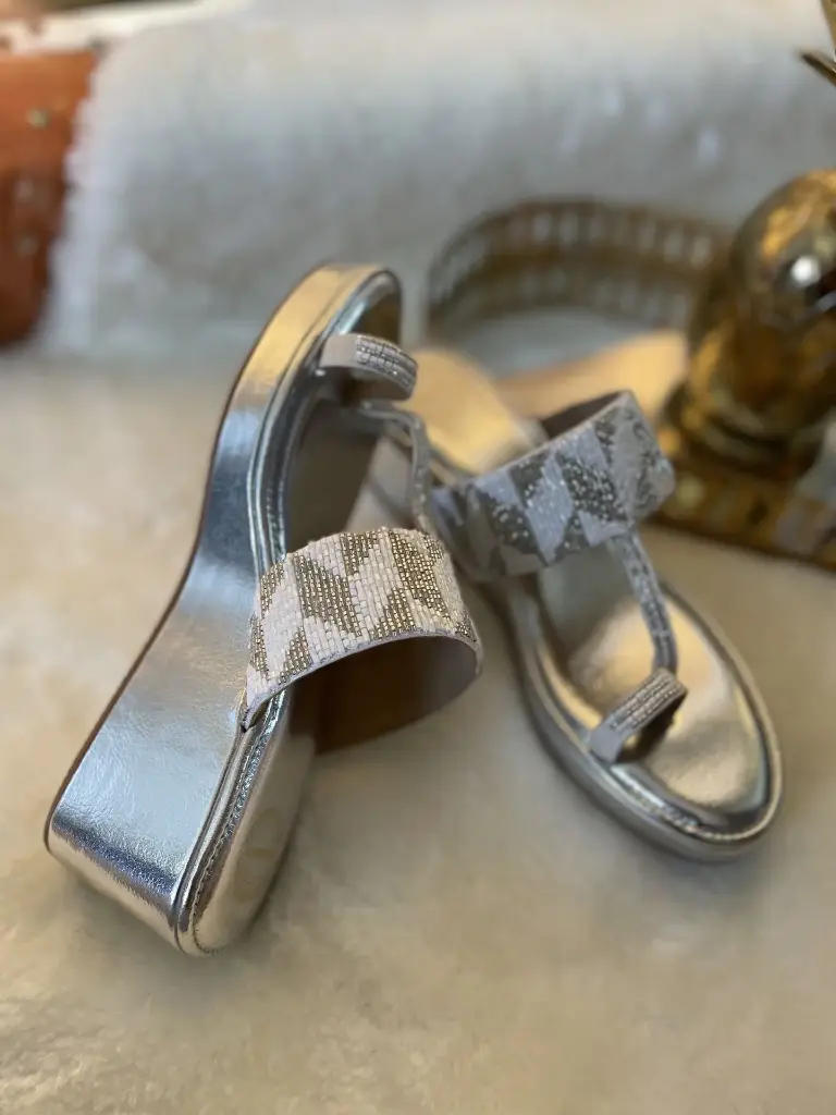 Kolhapuri Criss Cross Wedges