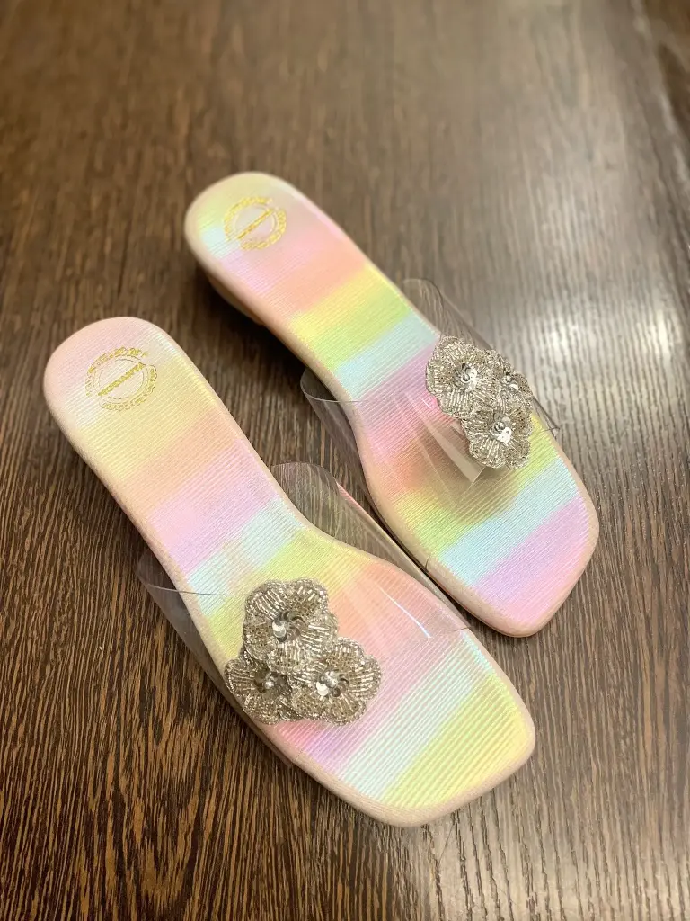 Flower Rainbow Heels