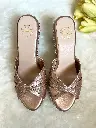 Rose Gold Wedges