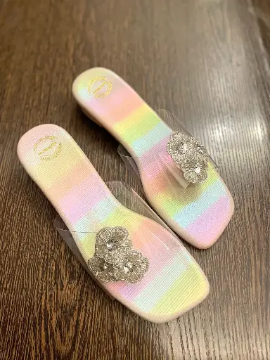 Flower Rainbow Heels