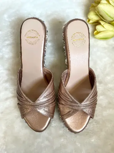 Rose Gold Wedges